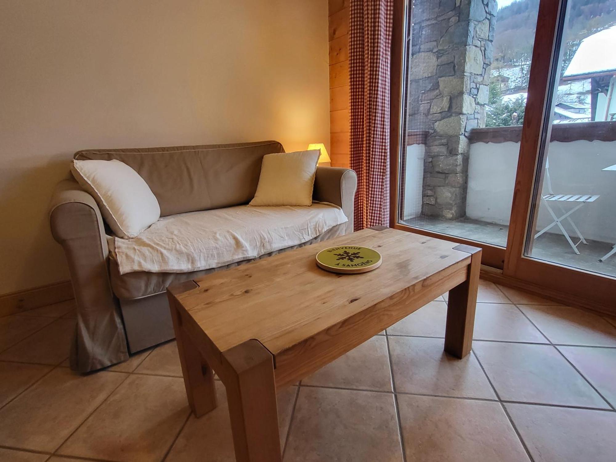 Ecrins A4, 1 Bedroom Apartment With Bunk Room, Central Samoëns Exterior foto
