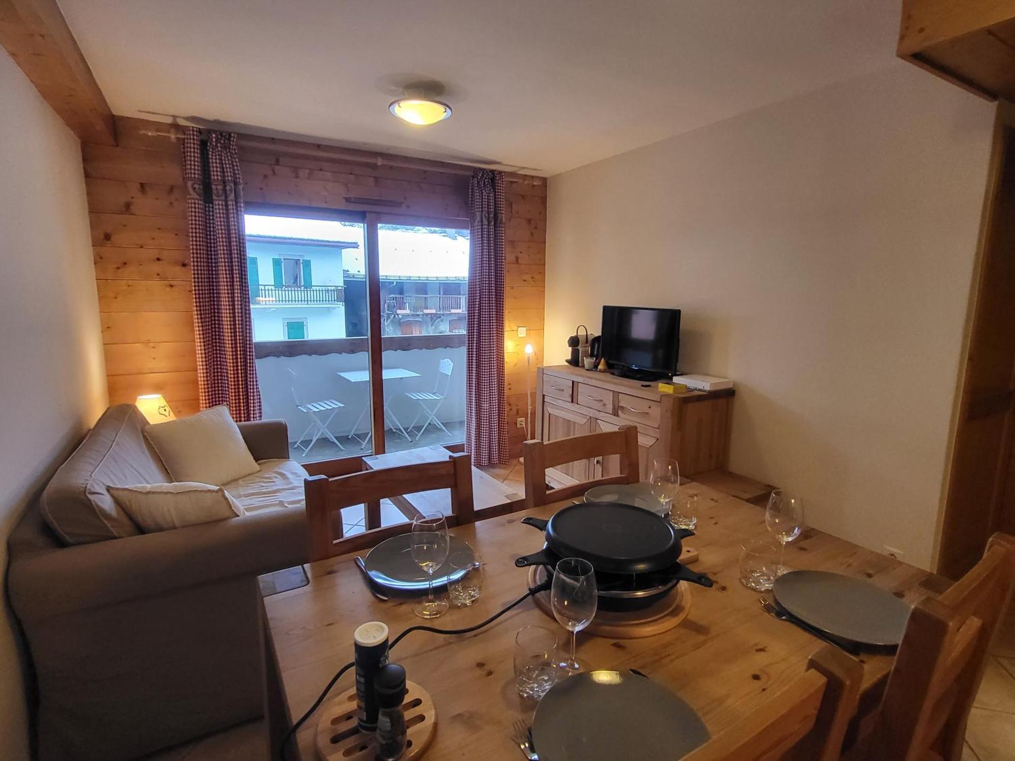 Ecrins A4, 1 Bedroom Apartment With Bunk Room, Central Samoëns Exterior foto
